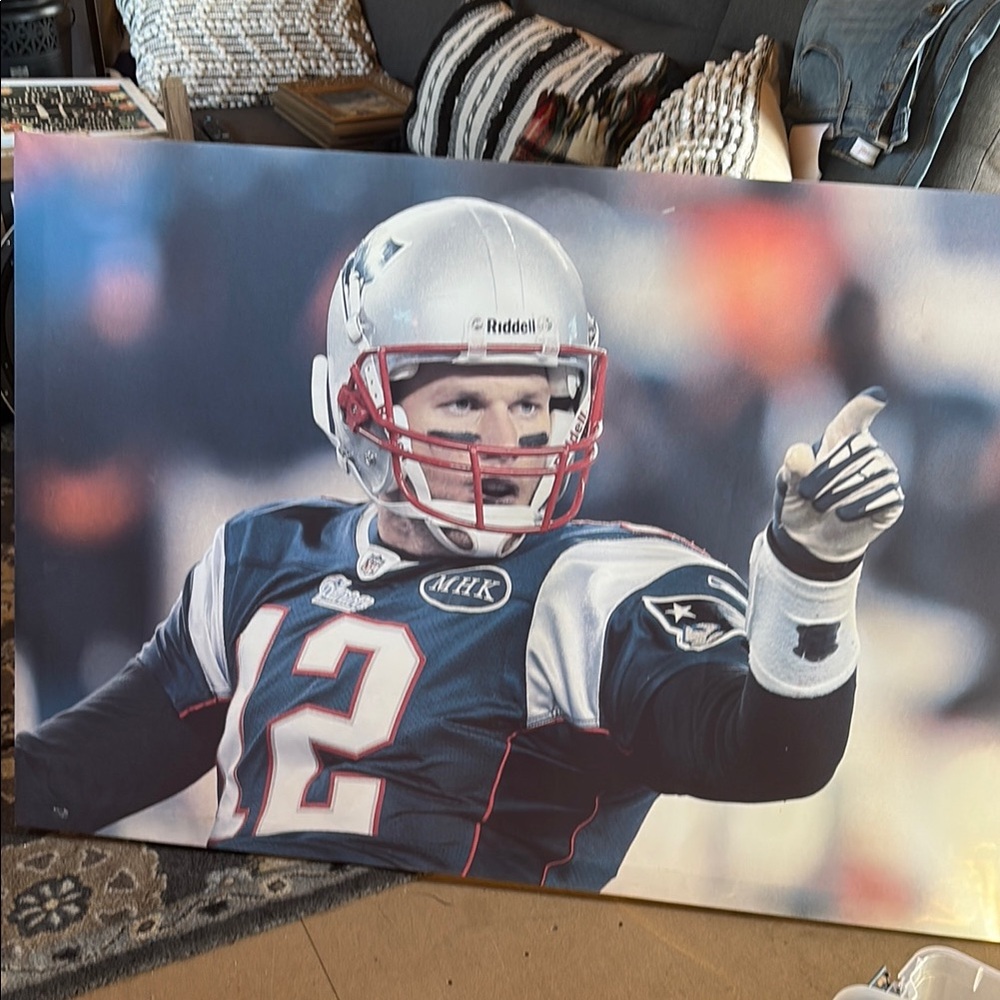 Football Player Canvas Art